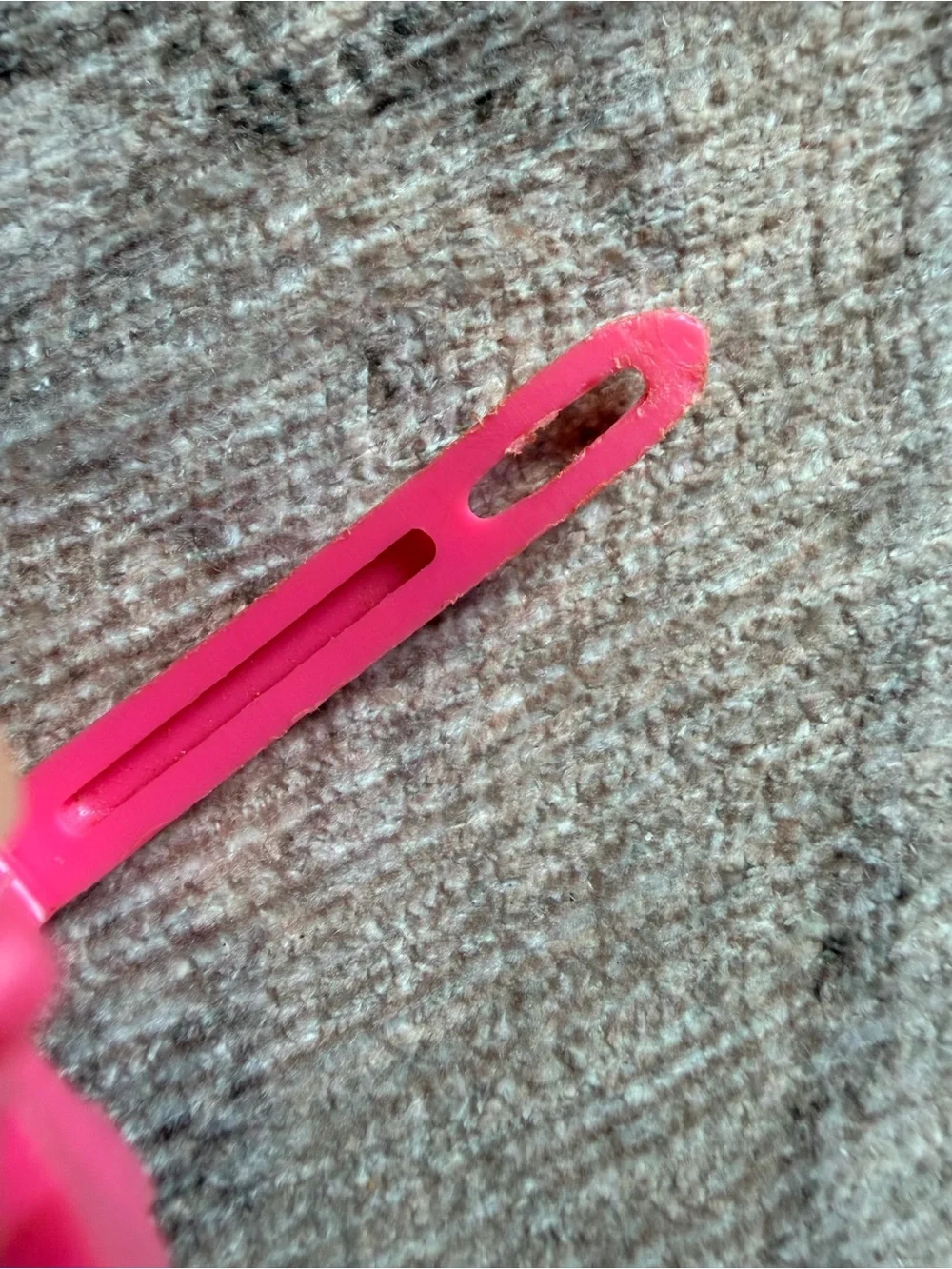 Vintage Pink Teddy Bear Hair Clip for Kids. Mine from the 80’s. Retro fun